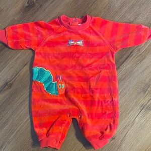 Hungry Caterpillar long sleeve onesie